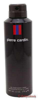 Pierre Cardin By Pierre Cardin 6.0oz/170g All Over Body Spray For Men New&Unbox