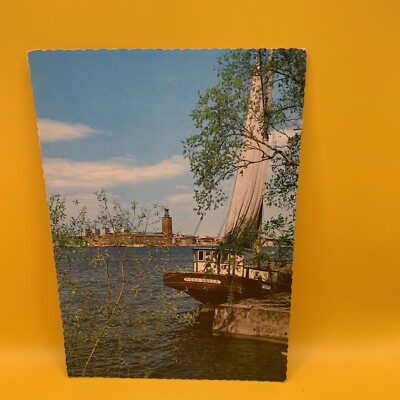 SWEDEN   POSTCARDS   Vintage Europe  Different Towns And Places STOCKHOLM #2