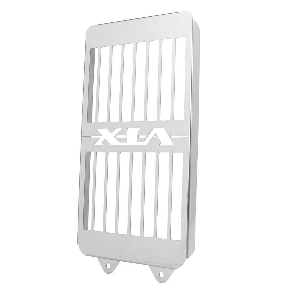 Front Radiator Grille Cover Guard Protector Chrome Fit Honda VTX1300 C R S T Foto 3 de 4