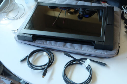AdeSeven Portable Tri-Screen 13.3" dual external laptop LCD 1080p USB-C/HDMI - Picture 5 of 9