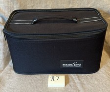 Black Carry Bag/Case for Magic Sing Karaoke System w/ Microphone Holder R7