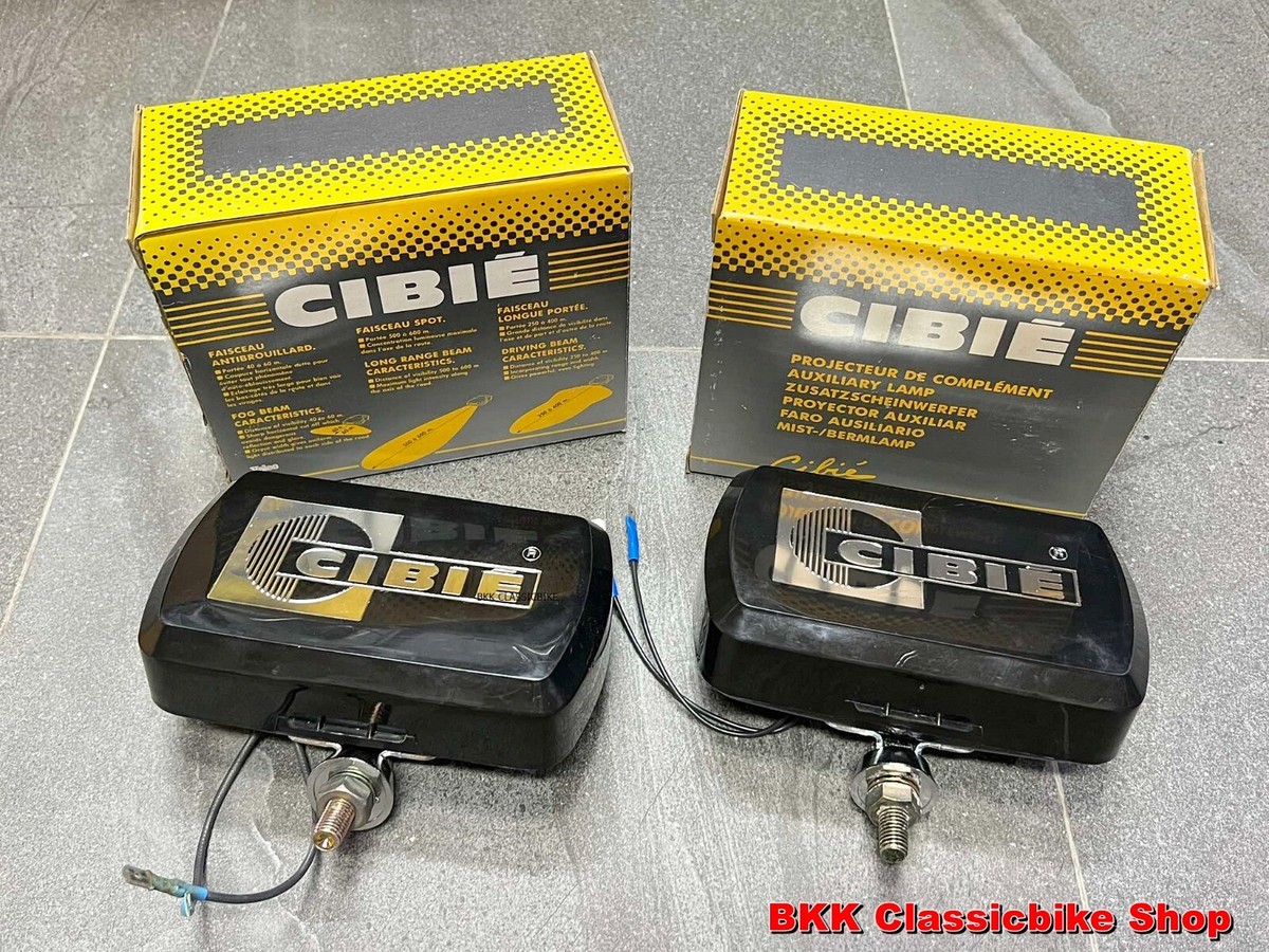 NOS CIBIE 35 AIRPORT Chrome FOG lamp Light Driving lamp clear lens