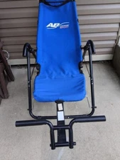 AB Lounge Sport Abdominal Workout Fitness Exercise Blue Lounger Chair Machine