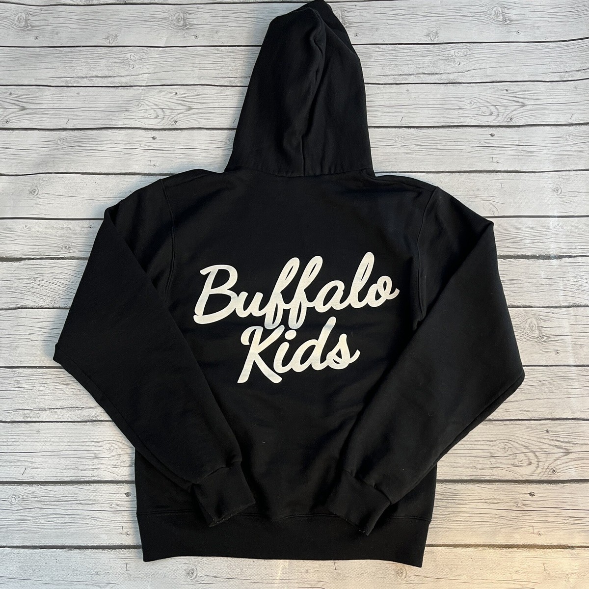 Cafe X Buffalo Kids Westside Gunn Collab Champion Hoodie Size 