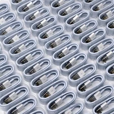 LOT 100x-10x OEM Micro USB/Type-C Fast Charging Cable For Samsung Android