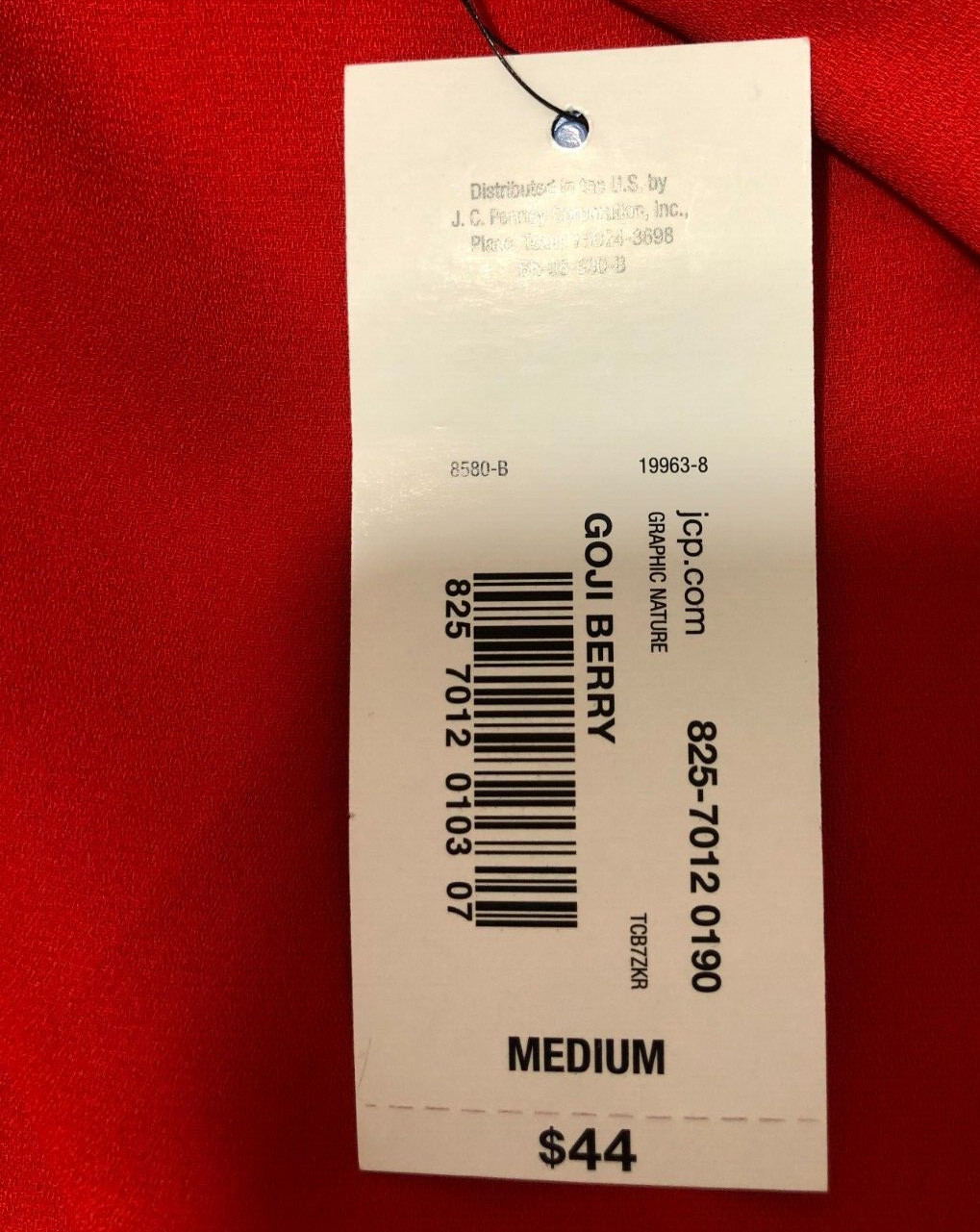 NWT Bold Elements cut curve cold shoulder round neck shirt red detail M Top