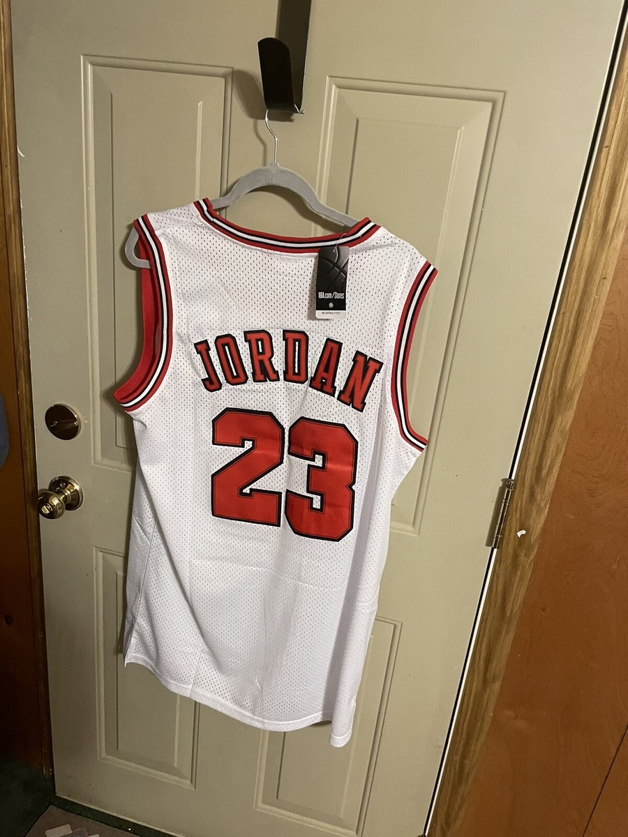 Michael JordanJERSEY #23 Chicago Bulls mitchell&ness new.white/red