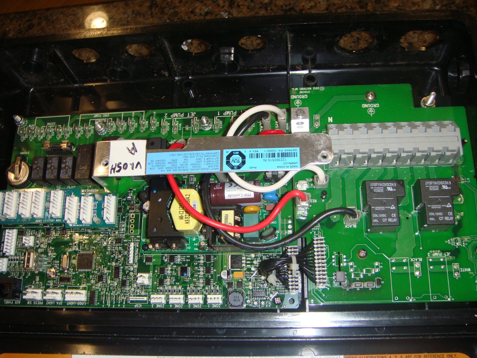 Watkins IQ2020 13025011 REV A Control Box Hotspring Circuit Board eBay