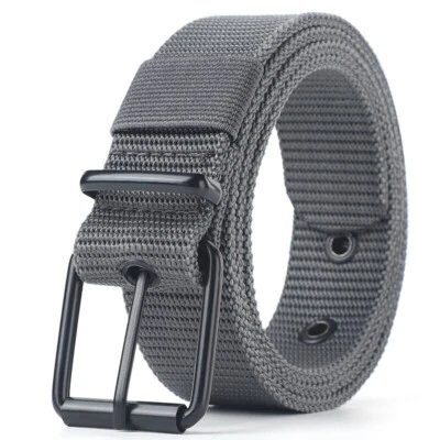 Ceinture en toile de nylon de haute qualité pour hommes et femmes, sangle . - Photo 1/4