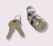 🌟Weather Resistant 1-1/8" Cam Lock w Dust Cover, Keyed Alike J236 For RV Camper