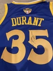 Kevin Durant Signed  Golden State Warriors NBA Finals Jersey