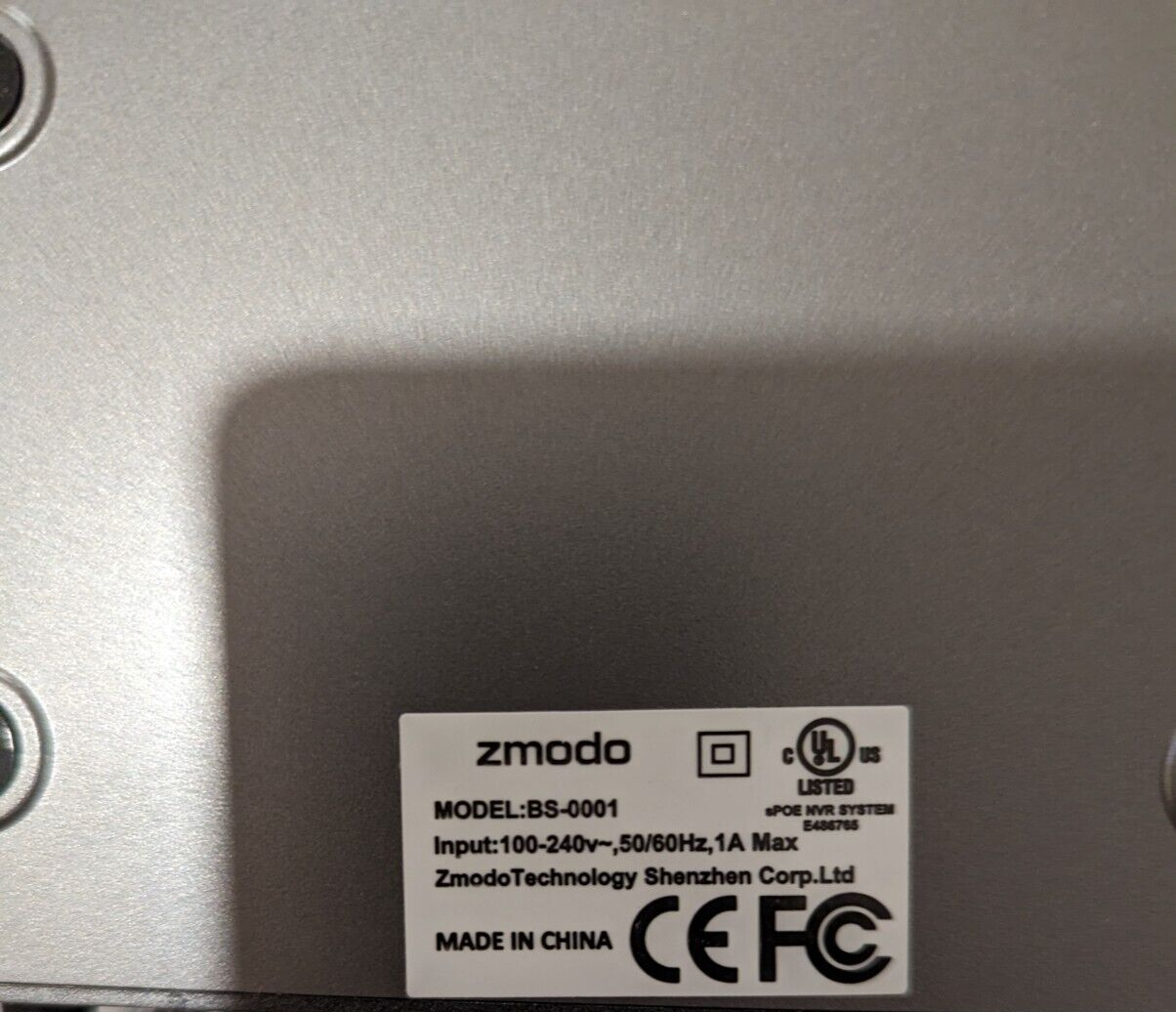 zmodo 8 Channel BS0001 SPoE Repeater Hub for Zmodo SPoE Cameras eBay
