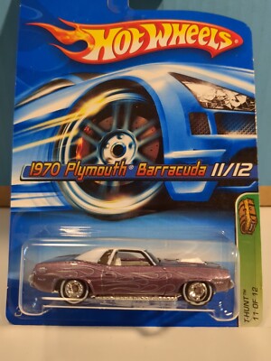 トレジャーハント×2 1970 プリムスバラクーダセット 2005 Hot Wheels Treasure Hunt 1970 Plymouth Barracuda | eBay