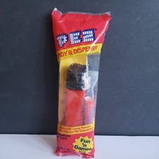 Vintage Pez Dispenser Lucy Charlie Brown Peanuts Red Stem Pez Candy Sealed Desc