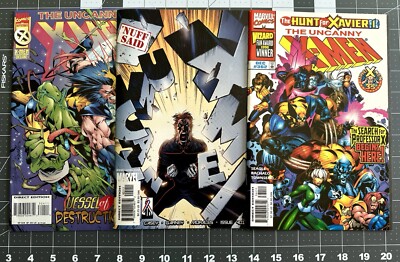 Uncanny X-Men, Vol 1 # 324, 362, 401 (key Issue) -3 Comic Bundle- Pre-owned
