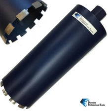 5-1/2" Diamond Wet Core Drill Bit for Coring Concrete Asphalt  1-1/4"-7 Thread