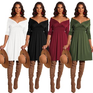 fit and flare swing dress