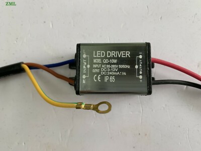 LED Driver Waterproof Lighting Transformers 10W 20W 30W 50W 100W AC85-265V Power Supply 600mA 900mA 1500mA 2100mA 3000mA Ac85-265V Input Voltage Non Dimmable Led Driver - | PH