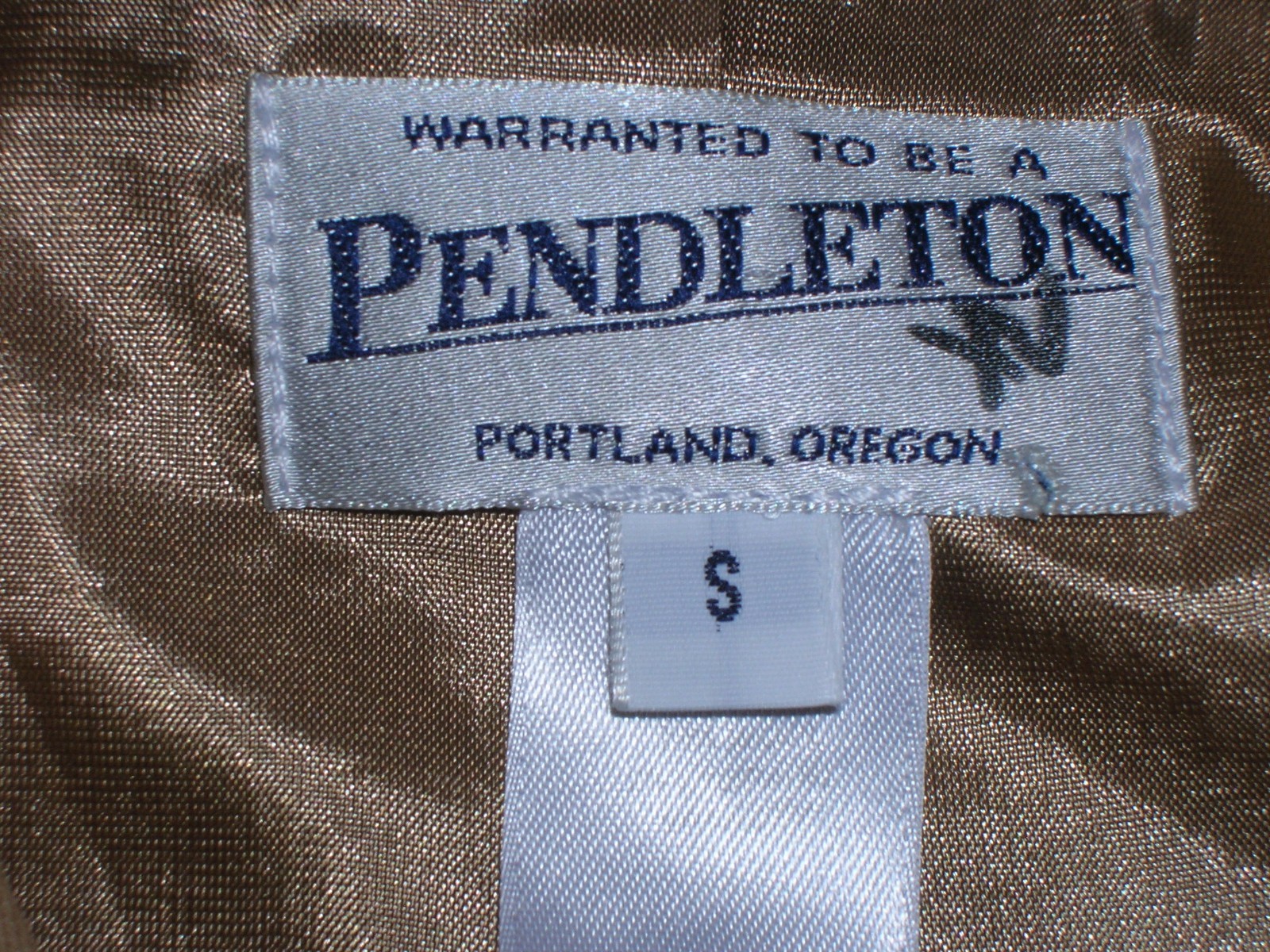 Made in USA Pendleton Button-up Jacket - Size S -… - image 2