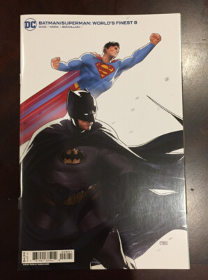 Batman/Superman World's Finest #8 Cover B - Card Stock DC Comics 2022 NM