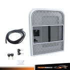 26" W ×32" H White Driver Entry Door For Rv Camper Teardrop Trailer Entry Door