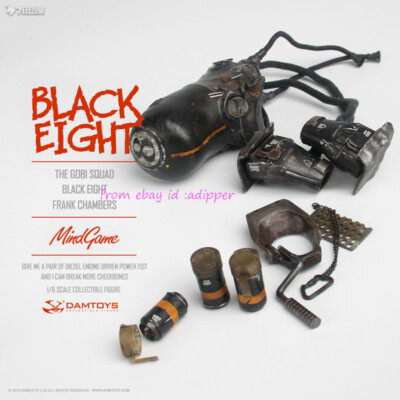 Coaldog X Damtoys 1/6 Zp001 Mindgame Black Eight Action Figure In