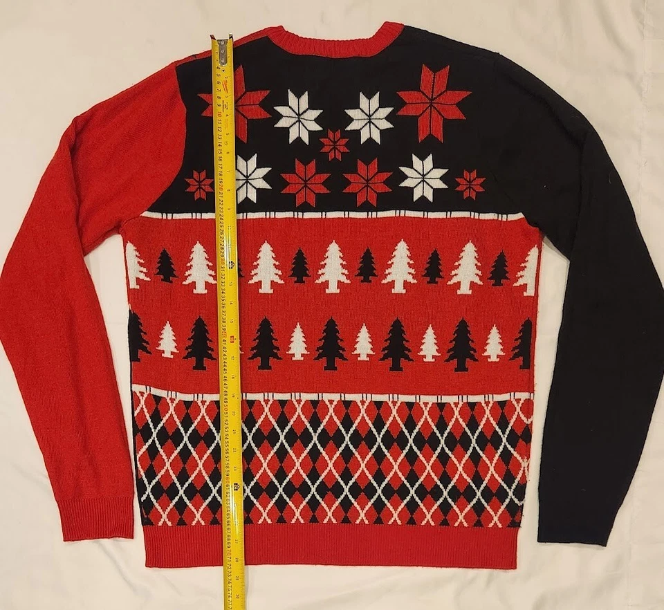Chicago Bulls FOCO Forever Collectables Adulto XL Feo Navidad Suéter Foto 4 de 4