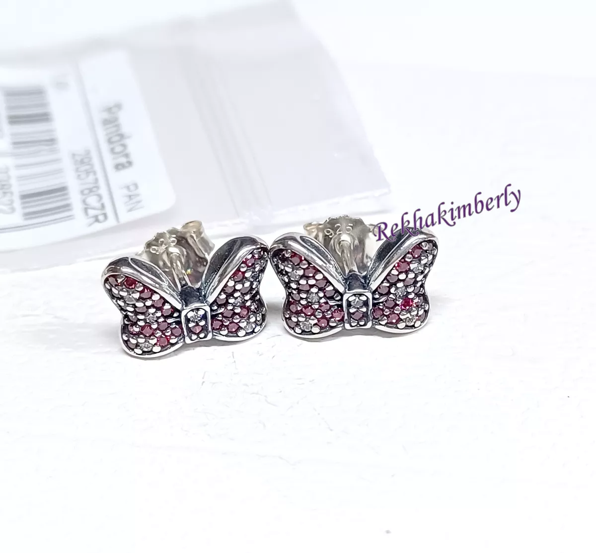 Pandora minnie deals bow earrings