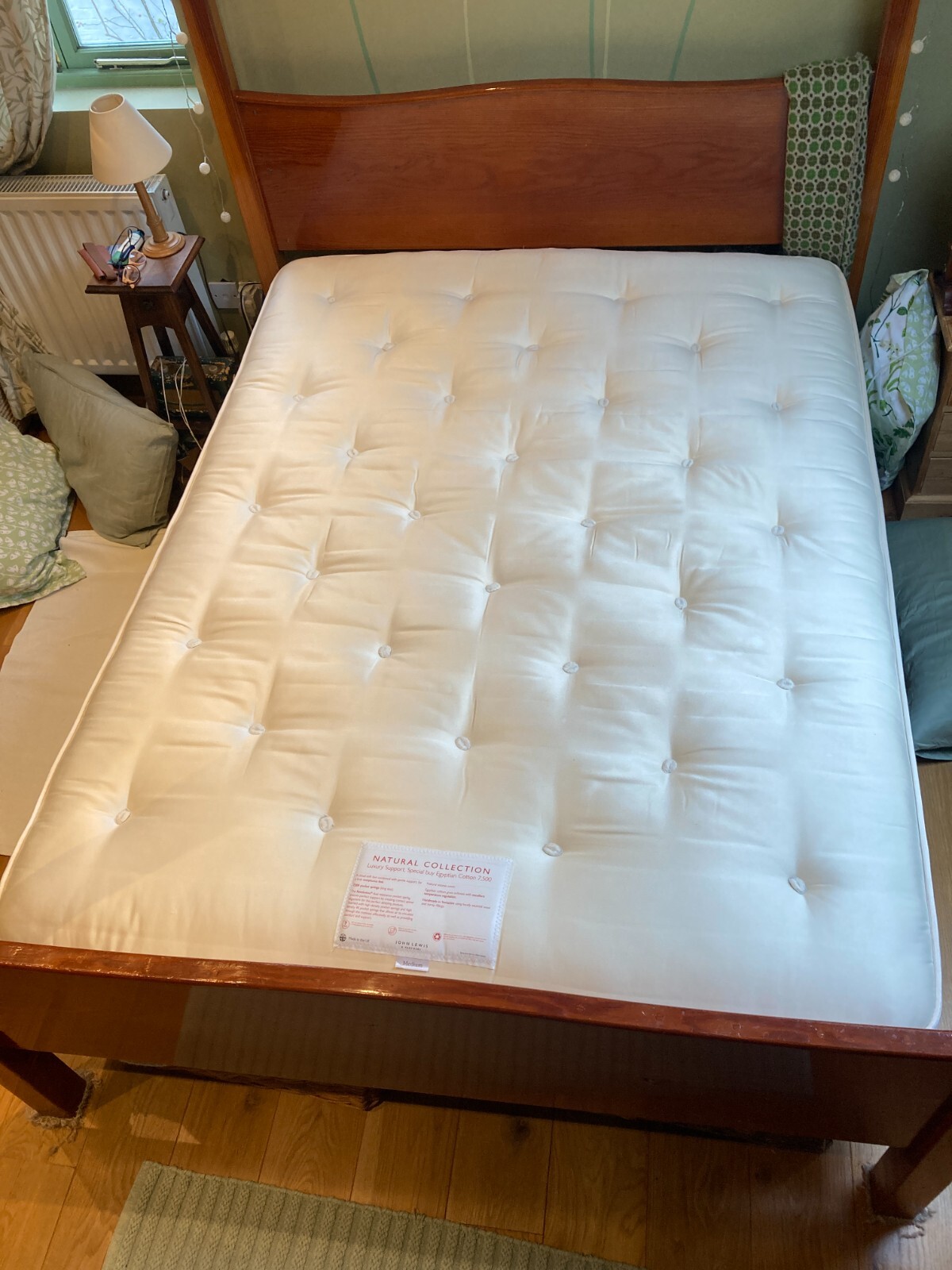 John Lewis Natural Collection King Size Mattress Luxury Support 7,500