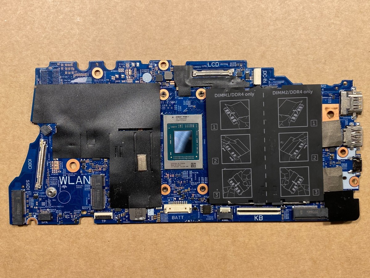 NEW Dell Inspiron 5505 AMD Ryzen 7 4700U Motherboard Octa Core