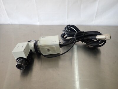 Sony DXC-750MD 3CCD Color Video Camera w/ MVA-365 Operation Microscope Adaptor