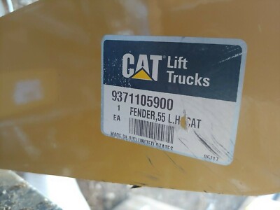 Caterpillar CAT FORKLIFT FENDER L/H - 9371105900 RB1