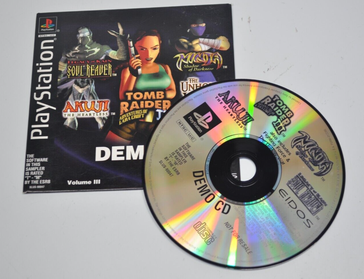 New PLAYSTATION MAGAZINE PS2 DEMO DISC 94 95 104 God of War Tomb