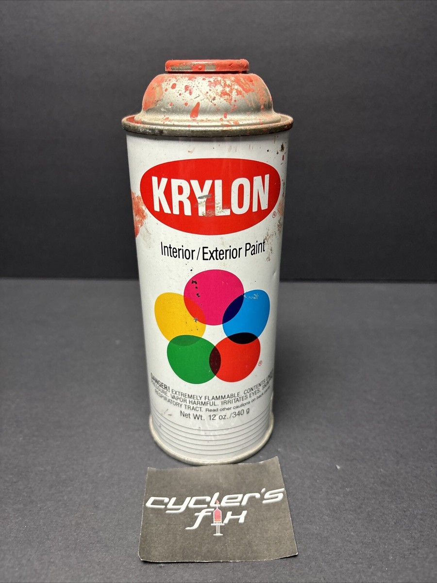 Vintage Krylon 2403 Terracotta 12oz Spray Paint Can Graffiti Art