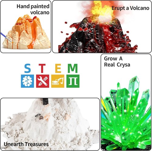 Explore 130+ Science Experiments - Crystal Growing & Volcano Kits for Kids - Picture 6 of 8