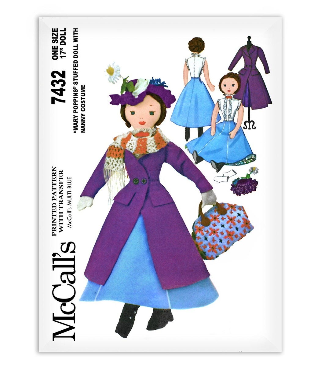 Sewing Pattern Mary Poppins Rag Doll The Making Of A Rag Doll Book