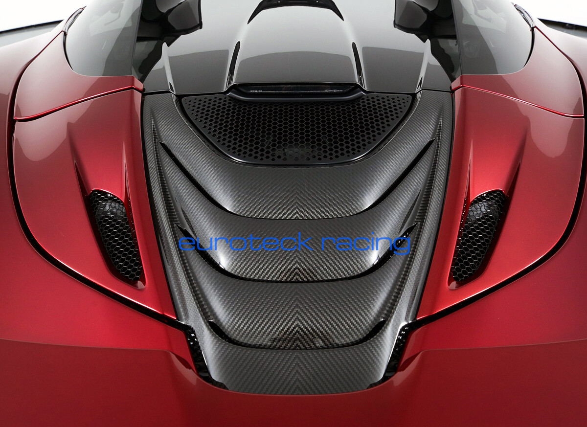 McLaren 720s Spider Carbon Fiber Engine Cover/Rear Deck Lid Cover BRAND NEW