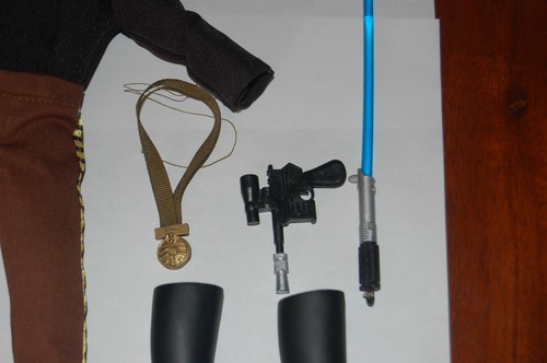 Luke Skywalker zeremonielles 12" Outfit - Star Wars Maßstab 1/6 - zum Anpassen verwenden - Bild 4 von 7