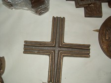 Brąz - krzyż wysokość 27cm szerokość 27cm