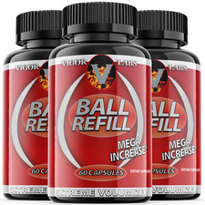 Ball Refill - Male Virility - 3 Bottles - 180...