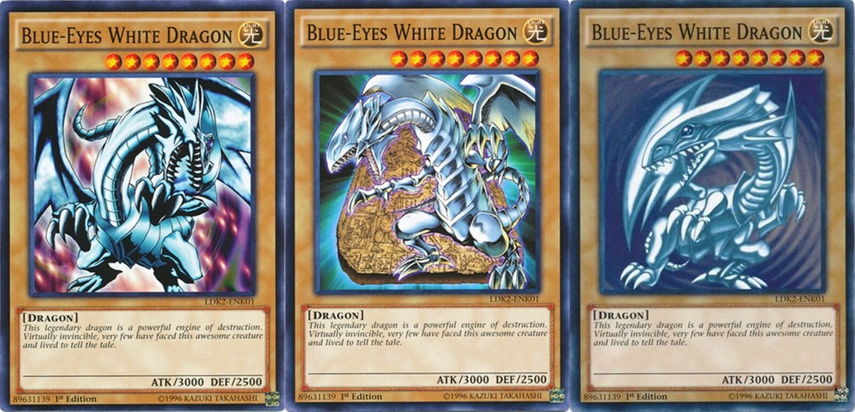 遊戯王　LEGEND OF BLUE EYES WHITE DRAGON Blue-Eyes White Dragon ((Tablet Art) - LDK2-ENK01 -Unlimited