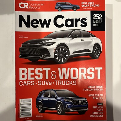 #ad CONSUMER REPORTS Magazine BEST amp; WORST NEW CARS SUVs TRUCKS July 2023 $15.99