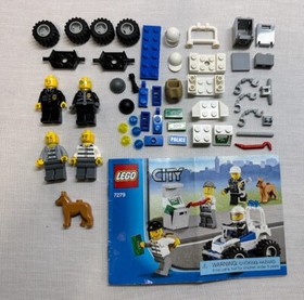 LEGO CITY: Police Minifigure Collection (7279) used in good condition, no box