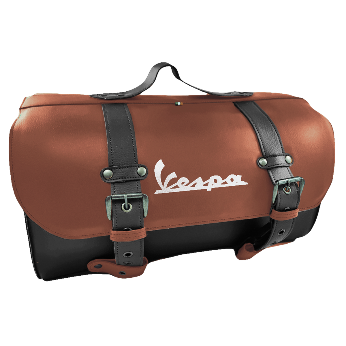 BORSA A VALIGIA PELLE MARRONE NERA SINTETICA PORTAPACCHI PER