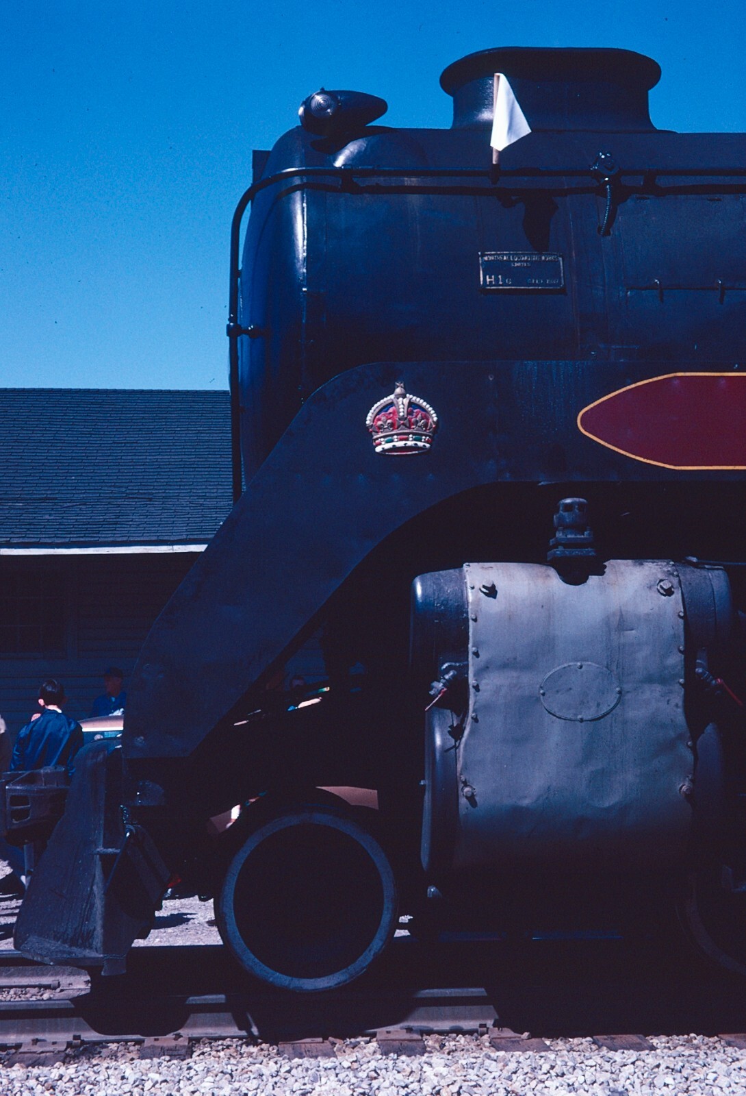 SOU 2839 ROYAL HUDSON 1979 vintage railroad train photo slide engine | eBay