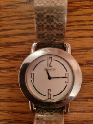 COACH Woman 0185 Stainless Steel Quartz Style Watch (GS 