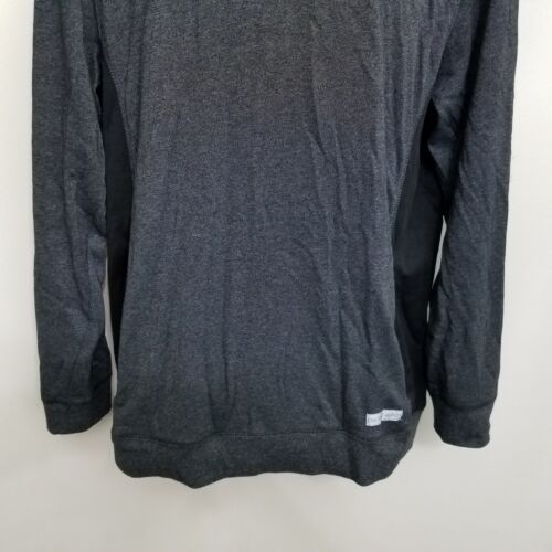 Suéter para hombre On The Byas XL gris negro con cremallera bolsillos manga larga - Imagen 3 de 7