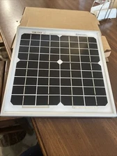 ACOPower 10W Mono Solar Panel for 12V Battery Charging RV Boat, Off Grid