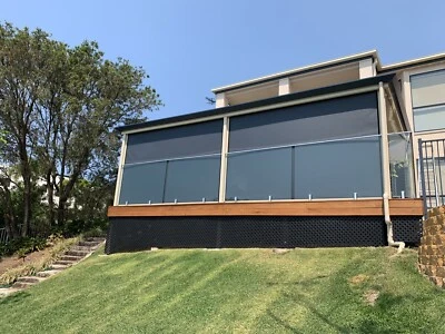 Outdoor Blinds Free Motor And Install Curtains Blinds