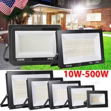 LED Flood Light 500W 300W 200W 100W 50W 30W 10W Outdoor Garden Lamp Spotlight US